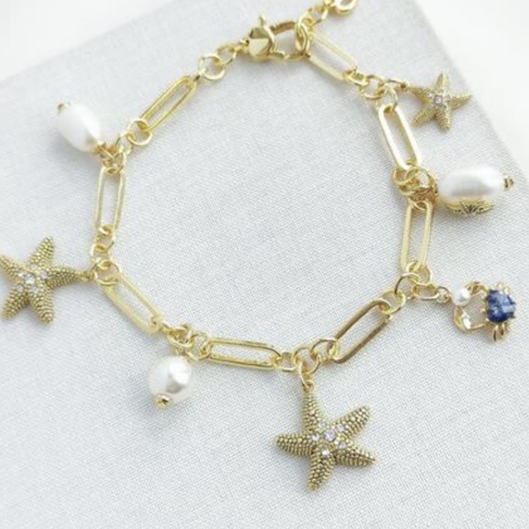 $128 Kate Spade sea star charm bracelet - Picture 4 of 7